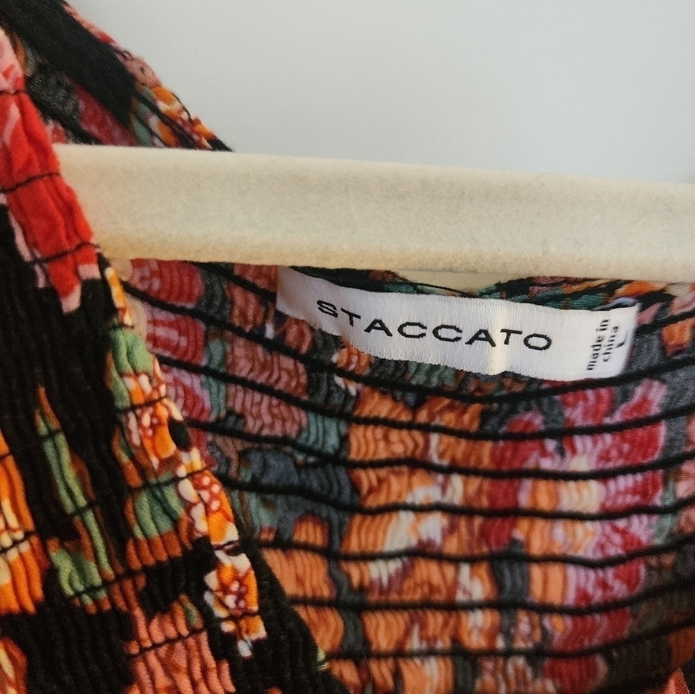 Staccato romantic floral Tank Size Large - Picture 4 of 6